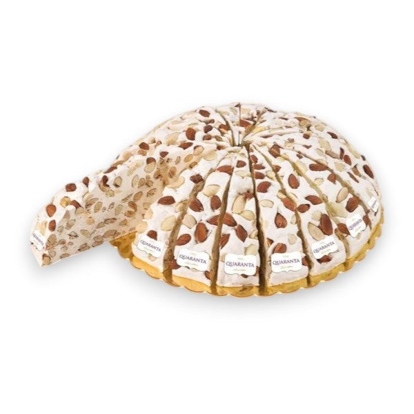 Quaranta Almond Soft Nougat Cake Slice