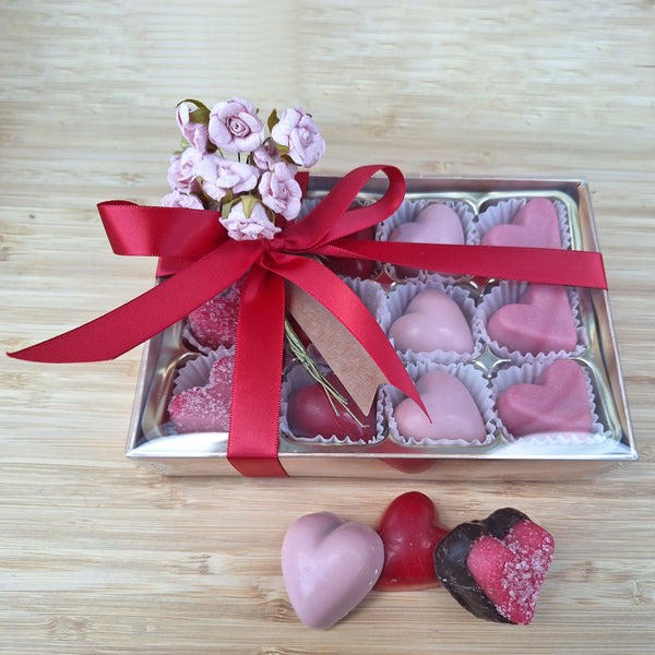 Helens Heart Shaped Chocolates Box