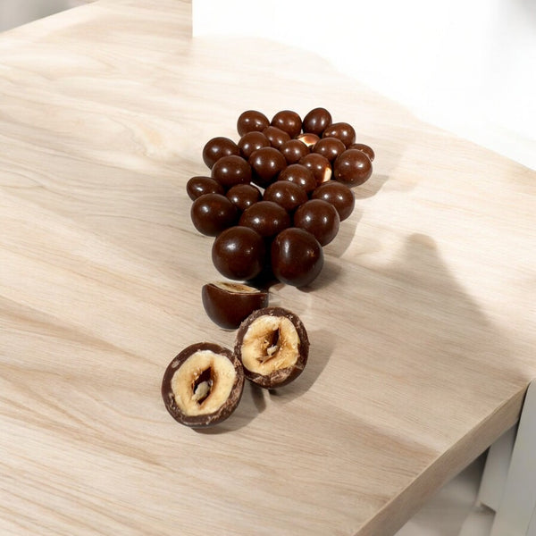 Milk Chocolate covered Hazelnuts Ballotin Box