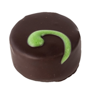 Mint Fondant Cream In Dark Chocolate