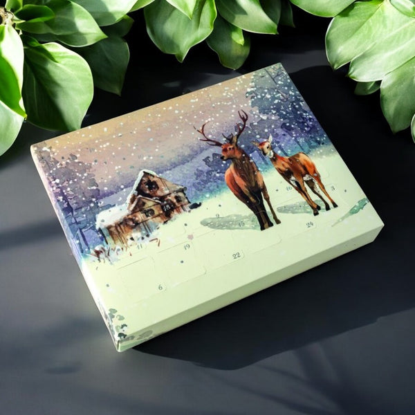 Deer Scene 24 Choc Advent Calendar