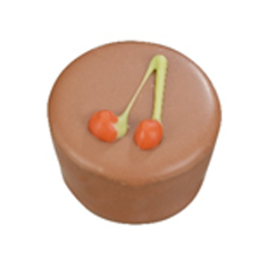 Milk Chocolate Ganache Filled With Cherry Syrup