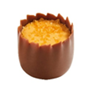 Milk Chocolate Mango Ganache Cup