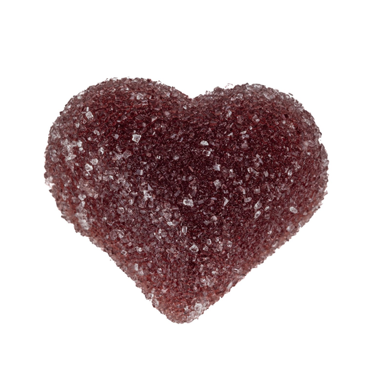 Pâte de Fruit Heart Blackcurrant